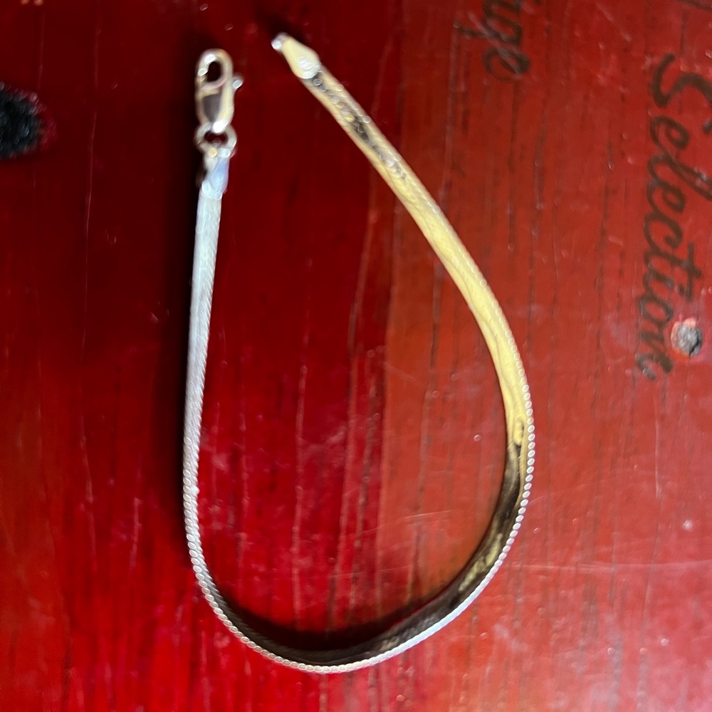 Unusual Sterling silver bracelet